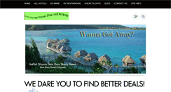 Desktop Screenshot of getcheaptravelnowandforever.com